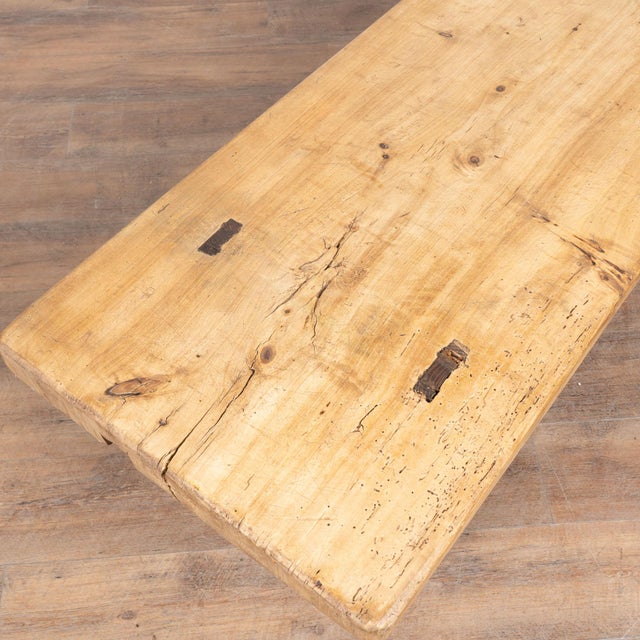 Rustic Early 20th Century Rustic Hungarian Coffee Table For Sale - Image 3 of 11