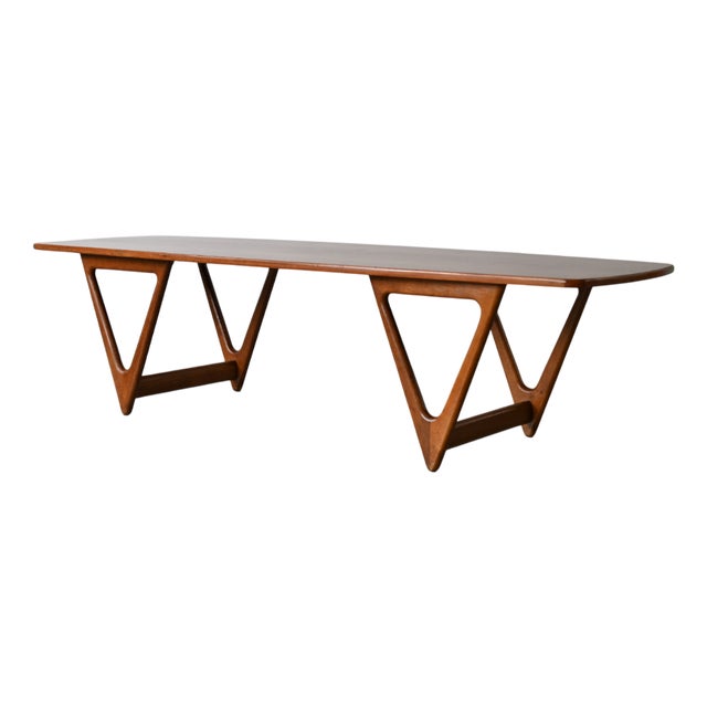 Table Bass Surfboard by Kurt Østervig, 1950s For Sale