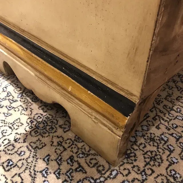 1990s 1990s Vintage Italian Hand Painted Trunk For Sale - Image 5 of 10