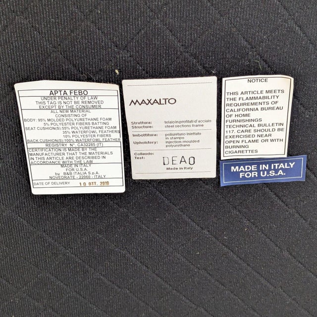 Purple Maxalto Febo Upholstered Chaise Lounge by Antonio Citterio – Made in Italy For Sale - Image 8 of 8