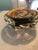 Gold Vintage Mid Century Murano Gold Bowl For Sale - Image 8 of 11
