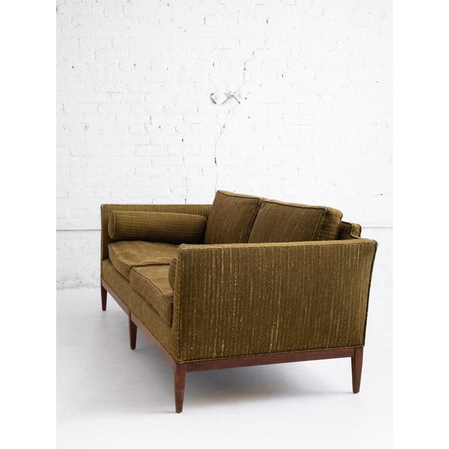 James Mont Mid-Century Loveseat in the Style of James Mont For Sale - Image 4 of 5