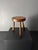 Mid-Century French Brutalist Rustic Tripod Farmhouse Stool, 1950s For Sale - Image 4 of 17