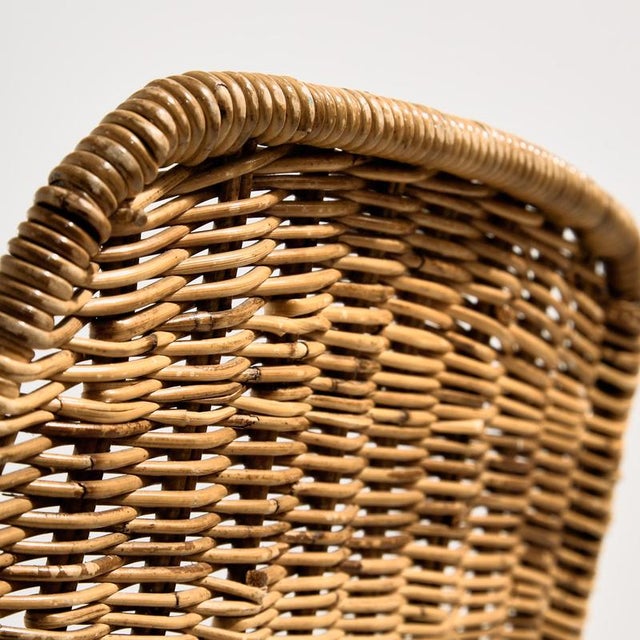 Basket Chair by Gian Franco Legler, 1950s For Sale - Image 11 of 18