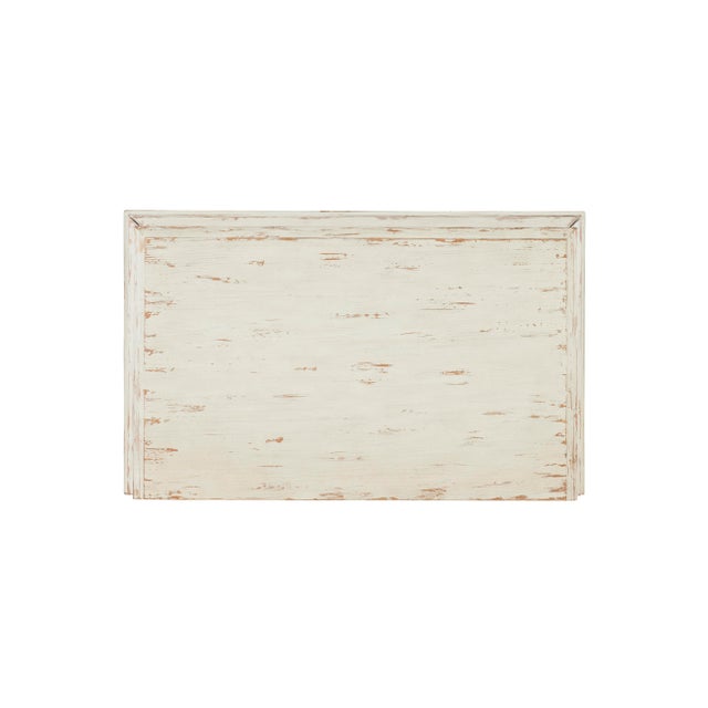 French Tara Shaw for Century Furniture Alexandre I Nightstand, Swedish Scraped Bone For Sale - Image 3 of 5
