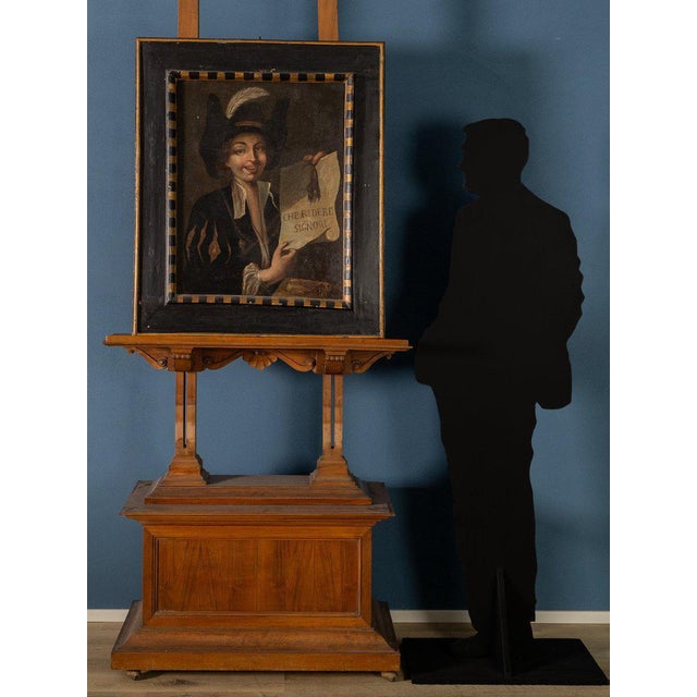 Portrait, 18th Century, Oil on Canvas, Framed For Sale - Image 3 of 7