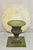 Mid 20th Century Italian Classical Cast Iron Urn Planter Pedestal Base Round Marble Dining Table For Sale - Image 5 of 12