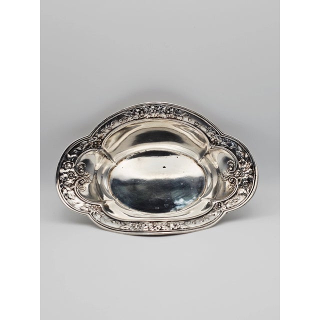 Early 20th Century International Sterling Victorian Style Dish For Sale - Image 12 of 12