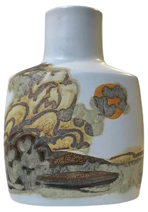 Danish Ceramic Vase by Ellen Malmer for Royal Copenhagen, 1970s