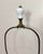 Metal Antique 1800's Cut to Clear Cranberry Glass Stourbridge Bronze Oil Table Lamp For Sale - Image 7 of 14
