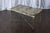 Vintage Brass and Marble Rectangle Coffee Table For Sale - Image 6 of 12