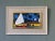Paint Mid-Century Modern Swedish "Seaside" Vintage Coastal Landscape Oil Painting, Framed For Sale - Image 7 of 8
