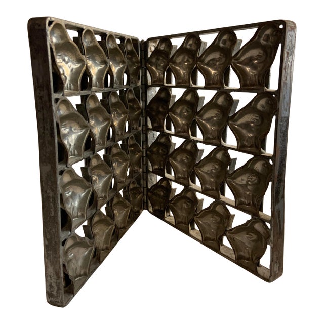 19th Century Baby Chicks Chocolate Mold For Sale