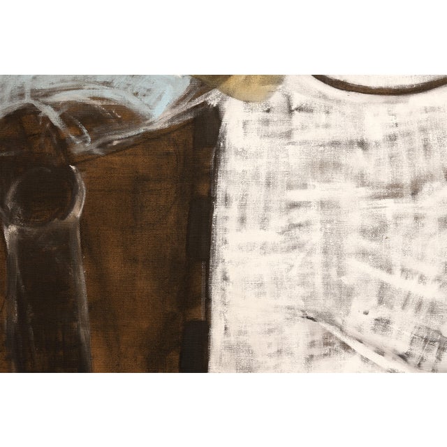 Contemporary Large Horse Oil Painting. Equestrian Painting 200 X 180 Cm For Sale - Image 6 of 12