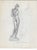 Design for a statuette in the form of a female nude by New York / Massachusetts artist Lawrence Nelson Wilbur (1897-1988)....