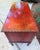 Maitland - Smith Vintage Red Lacquered Medallion 2 Drawer Commode, Chest of Drawers For Sale - Image 4 of 12