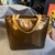 A 2000 Louis Vuitton Brown Patent Leather and Vachetta Houston Shoulder Bag For Sale - Image 11 of 18