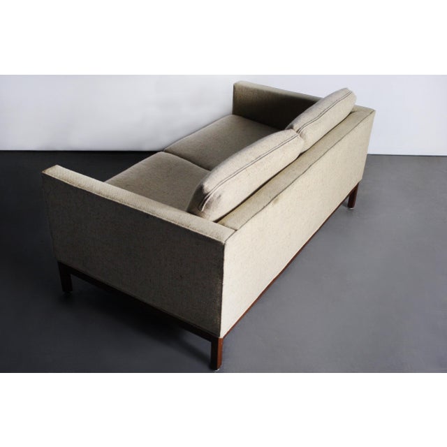 Handsome Mid Century Johnson Furniture Company Loveseat/ Sofa Chairish