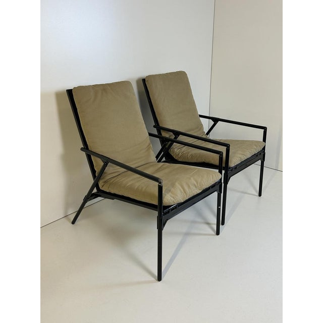 Nena Armchairs by Richard Sapper for B&B Italia / C&B Italia, 1980s, Set of 2 I have official proof of authenticity such...