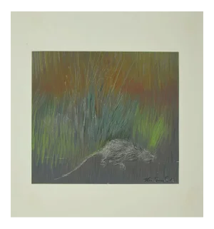 Leo Guida - The Rat - Pastel - 1973