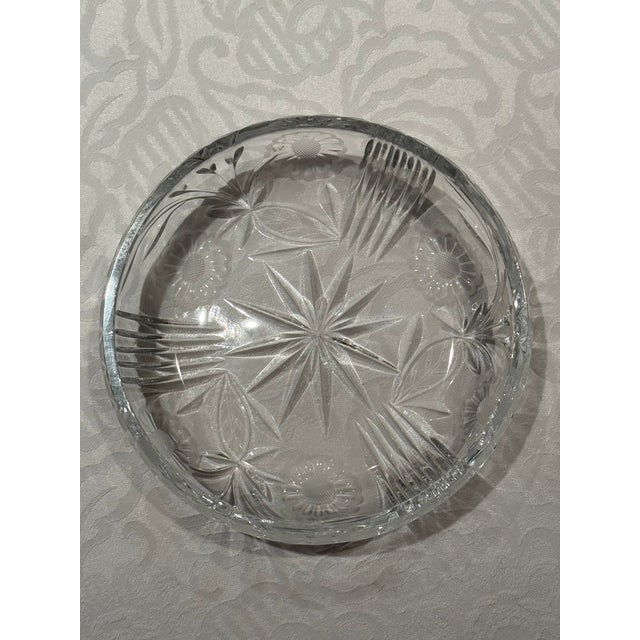 Late 19th Century American Brilliant Period Cut Crystal Candy Bowls - a Pair For Sale - Image 4 of 10