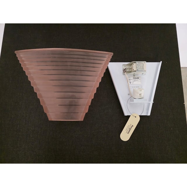 Pink Pergamo 30 Wall Light by Angelo Mangiarotti for Artemide, 1970s For Sale - Image 8 of 10