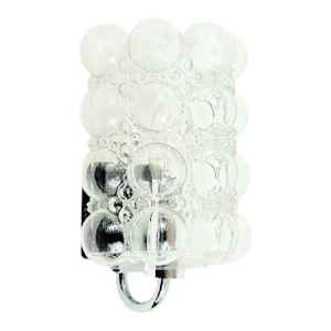 Mid-Century Modern Bubble Glass Wall Lamps by Helena Tynell for Limburg, Germany, 1960s