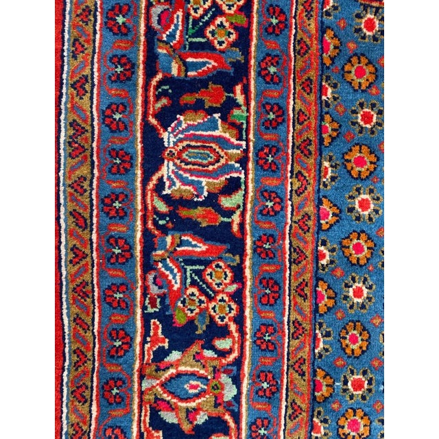 Textile Vintage Mahal Rug, 1960s For Sale - Image 7 of 14