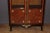 Showcase of Louis XVI style and Napoleon III period in marquetry of rosewood and rosewood, it opens with two doors,...