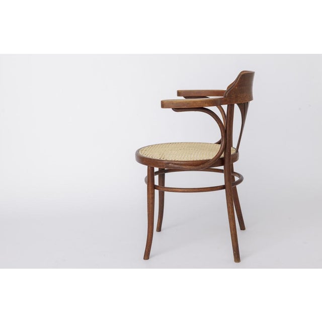 Vintage Bentwood Chair by Fischel, 1940s For Sale - Image 3 of 10