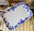 English Botanical Blue & White Large Platter For Sale In Miami - Image 6 of 6
