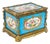 Antique 19th Century French Porcelain and Ormolu Jewellery Casket from Sèvres, 1860s For Sale