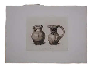 Antique Ltd. Ed. English Pottery Etching