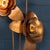 Vintage 20th Century Italian Brass Floral Floor Lamp, 1970s For Sale - Image 9 of 18