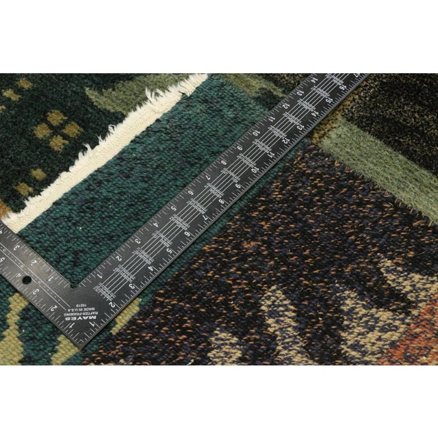 Late 20th Century Vintage Tibetan Rug, 08'00 X 09'06 For Sale - Image 5 of 10