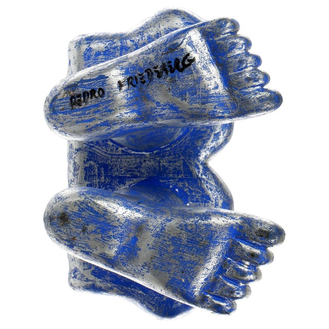 Pedro Friedeberg Rare Joined Hand and Foot Surrealism Sculpture by Pedro Friedeberg For Sale - Image 4 of 11