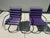 Purple Vintage.Knoll Mr Lounge Chairs- Mies Van Der Rohe. Selling as a Pair! For Sale - Image 8 of 9