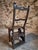 Antique Metamorphic Library Step Chair in Beechwood, France, Early 20th Century For Sale - Image 4 of 18