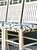 Vintage Slat Bar Stools - Set of 3 For Sale - Image 4 of 12