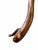Animal Skin Old Hickory Tannery Brown Leather Adjustable Executive Office Chair For Sale - Image 7 of 18