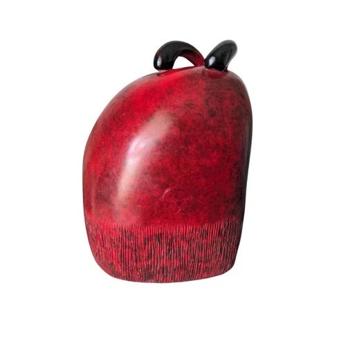 Govinder Nazran Scratch and Sniff Sculpture Red Black Dog 122/205 For Sale In Montgomery - Image 6 of 11
