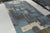 Contemporary Rug & Kilim’s Deco Style Modern Rug in Blue, Black Geometric Pattern For Sale - Image 3 of 8