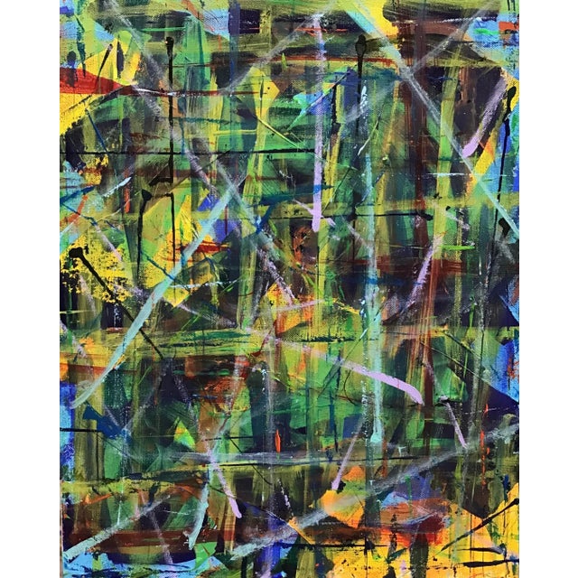 “AS070623” Original Abstract Painting 20” by 16” by Stephen Stilgenbauer For Sale