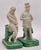 Victorian Bretby Art Pottery Dickens Figures, Mr. Micawber and Uriah Heep Pair, England Early 20th Century For Sale - Image 3 of 17