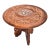 Mid 20th Century Hand-Carved & Inlaid Anglo-Indian Accent Table For Sale