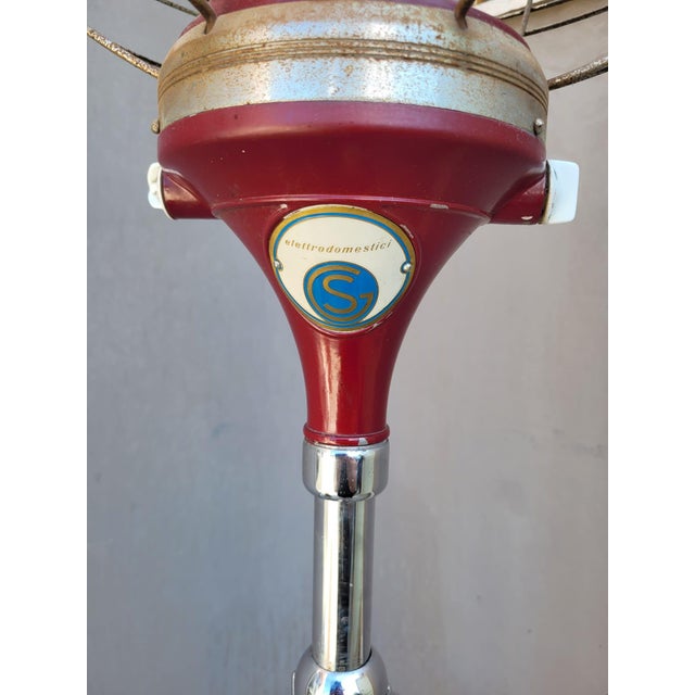 Ivory San Giorgio Zodiaco Column Fan, Italy, 1950s For Sale - Image 8 of 10