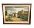 This striking original oil painting captures a grand, historic fortress set against a vast, expressive sky. Executed with...
