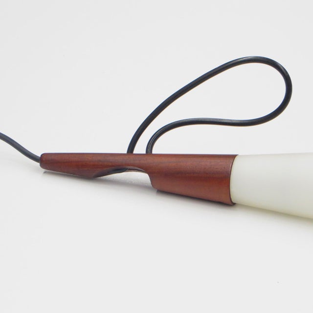 Mid-Century Modern Mid-Century Modern Drop Pendant Lamp attributed to Uno & Östen Kristiansson for Luxus Vittsjö, Sweden, 1957 For Sale - Image 3 of 7