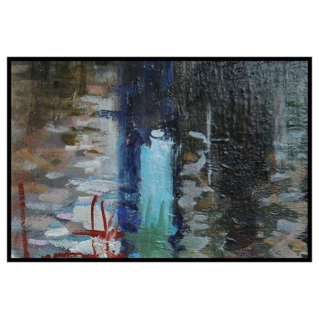 Impressionist Mid 20th Century Venice Serenity, Claudio Simonetti For Sale - Image 3 of 4