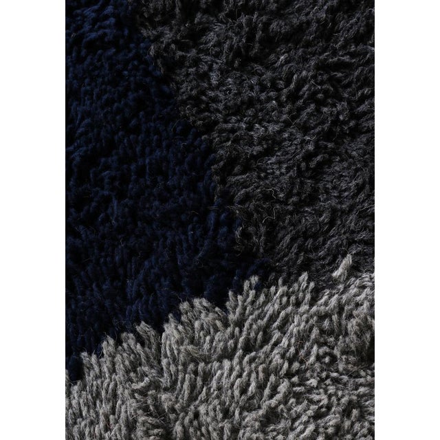 Textile Scandinavian Modern Handmade Rug bz Unika-Væv & Ross Littell, Denmark, 1960s For Sale - Image 7 of 12